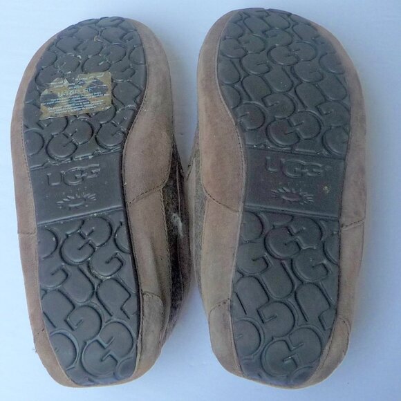 UGG ASCOT WOOLRICH TWEED SLIPPERS 13 - Picture 11 of 13